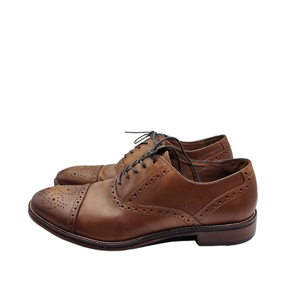 Johnston Murphy Men's Conard Cap Toe Oxford Shoe - 12M - Picture 2 of 8